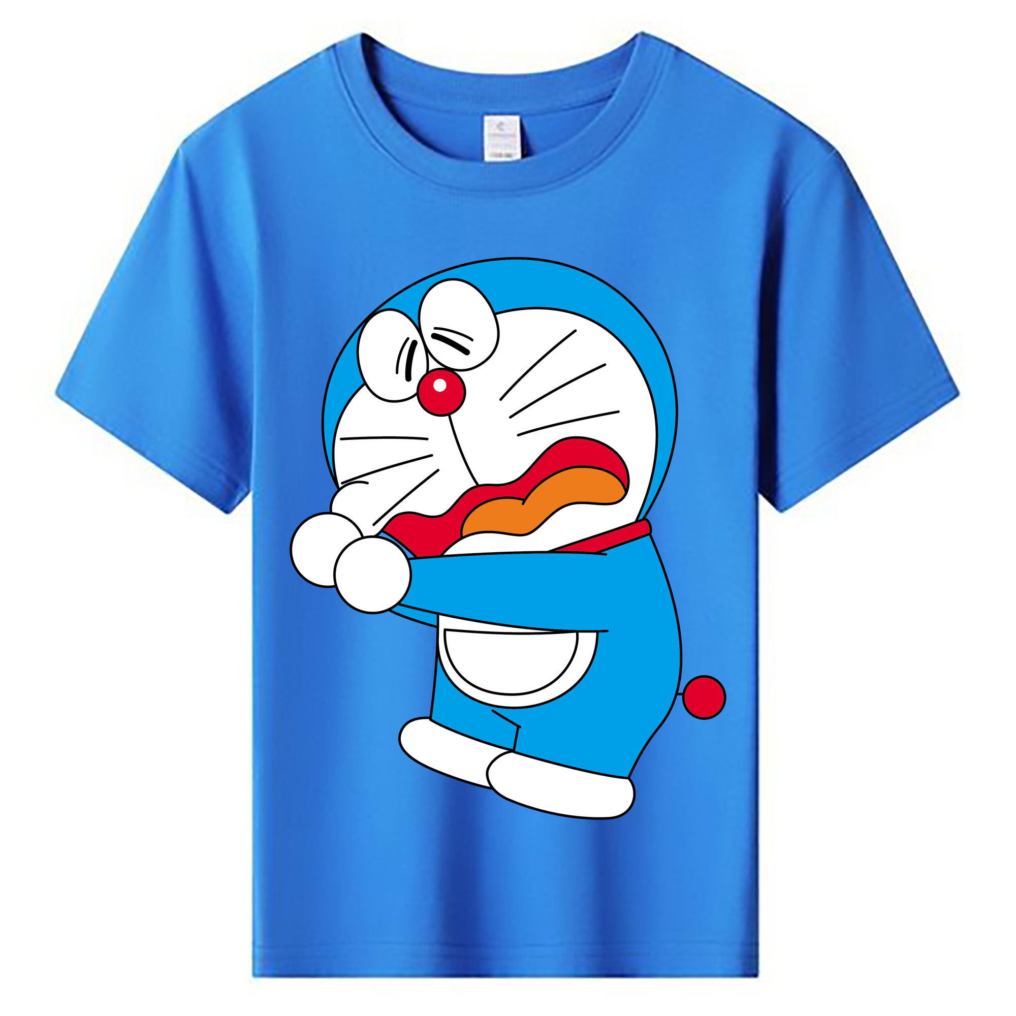 （画像用） ドラえもん Doraemon 綿100％キッズTシャツ（フロントプリント）